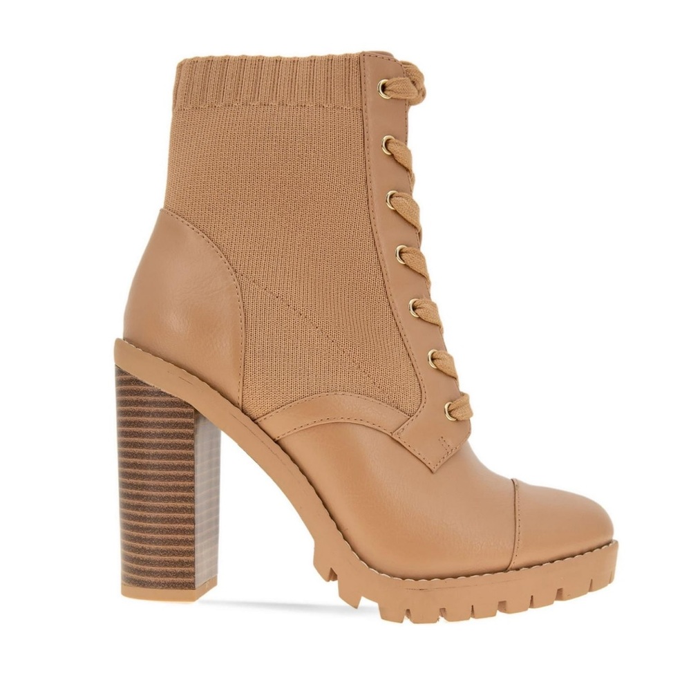 BCBGenerations Pilas Lace-Up Booties